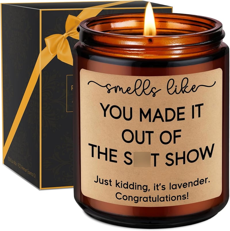 Congratulations Candle for Retirement & New Beginnings Gifts