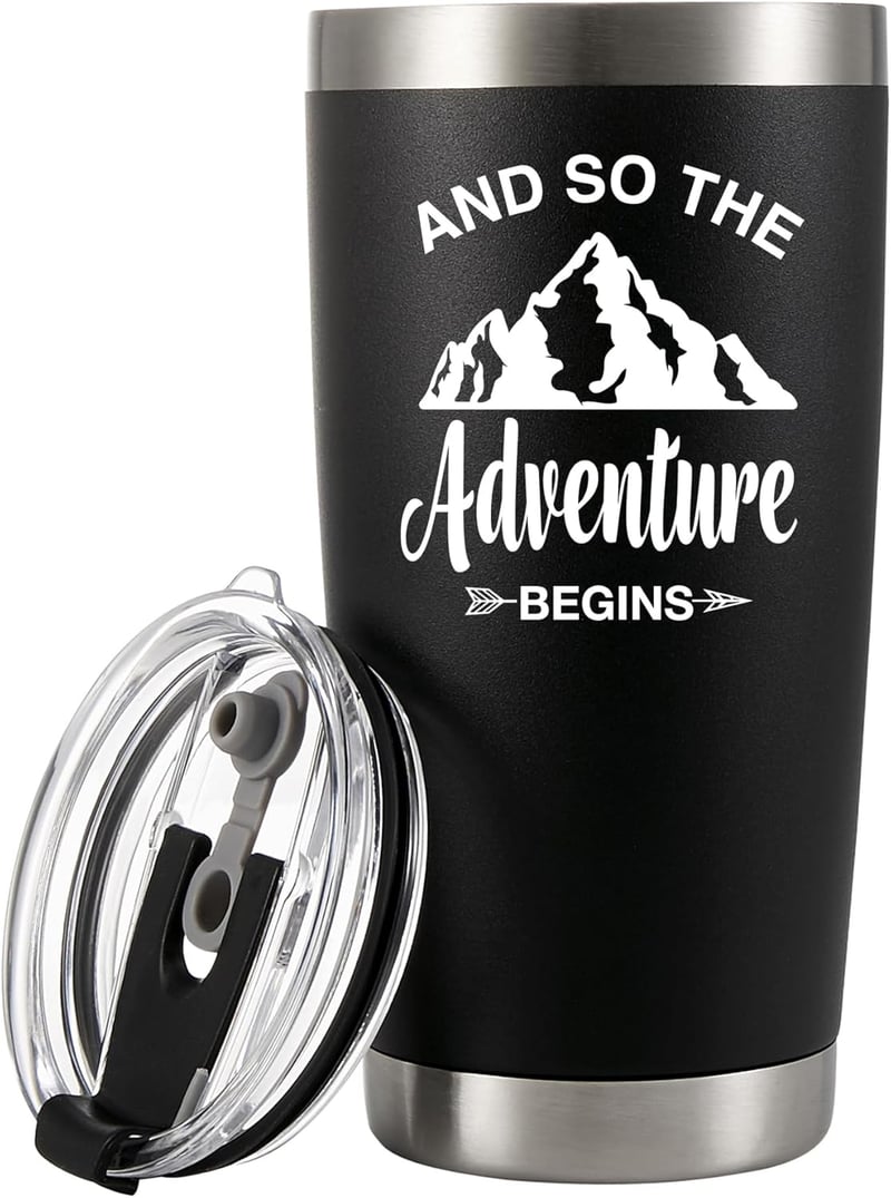Retirement Gift: Stainless Steel Insulated Tumbler (20 oz)