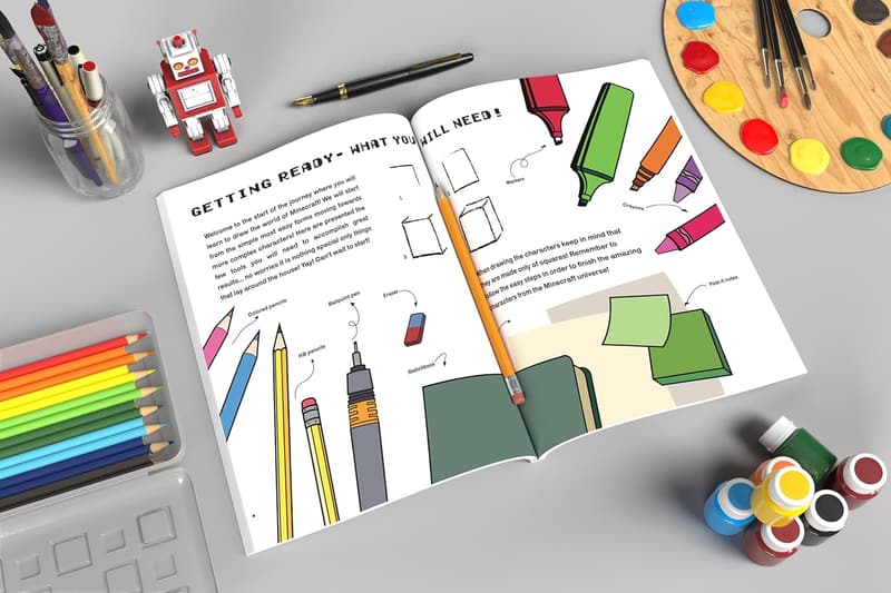 Minecraft Drawing Guide for Kids: Step-by-Step Creativity