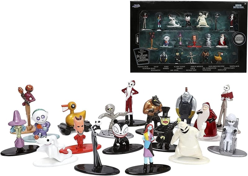 Disney Nightmare Before Christmas Nano METALFIGS 18-Pack