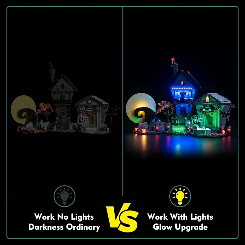 Lego Tim Burton's Nightmare Before Christmas Lighting Set