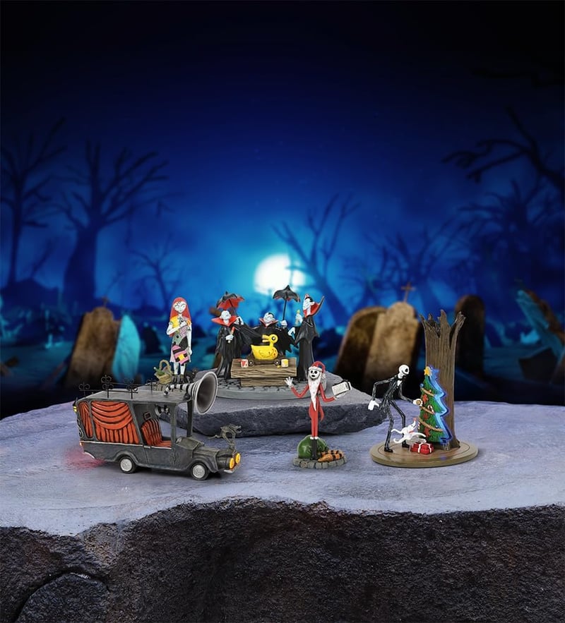 Nightmare Before Christmas Vampire Brothers Figurine, 3.42