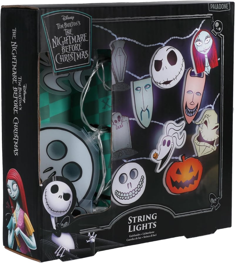 Nightmare Before Christmas LED String Lights Decor - 10 Lights