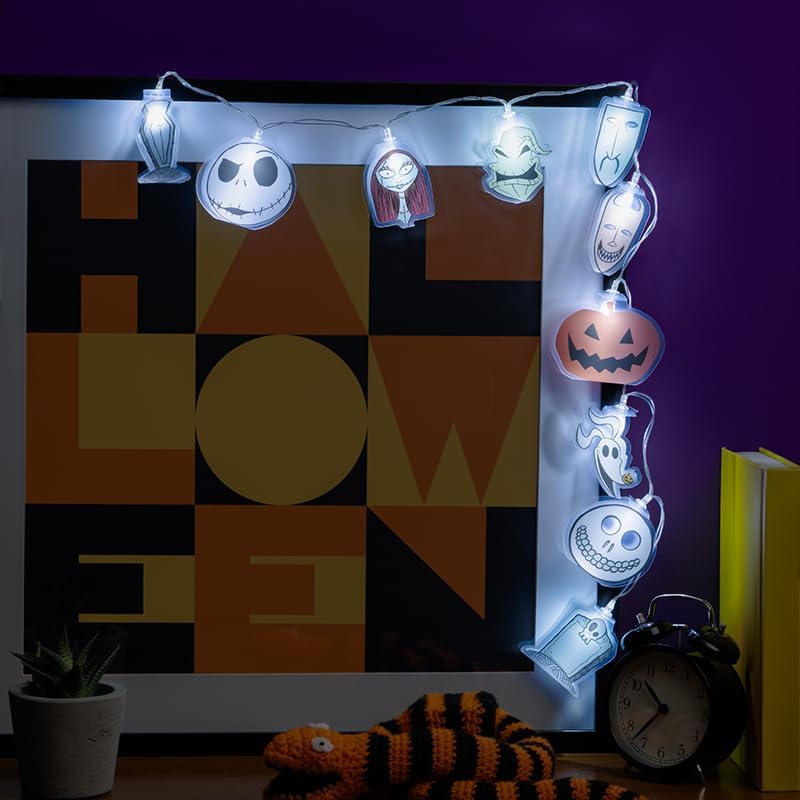 Nightmare Before Christmas LED String Lights Decor - 10 Lights
