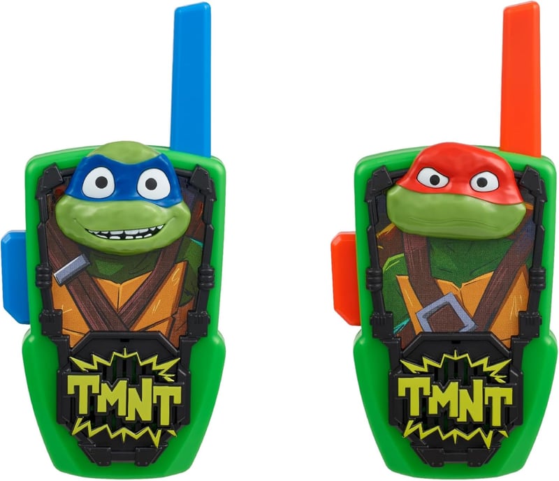 TMNT Walkie Talkies for Kids - Static-Free Fun for Fans