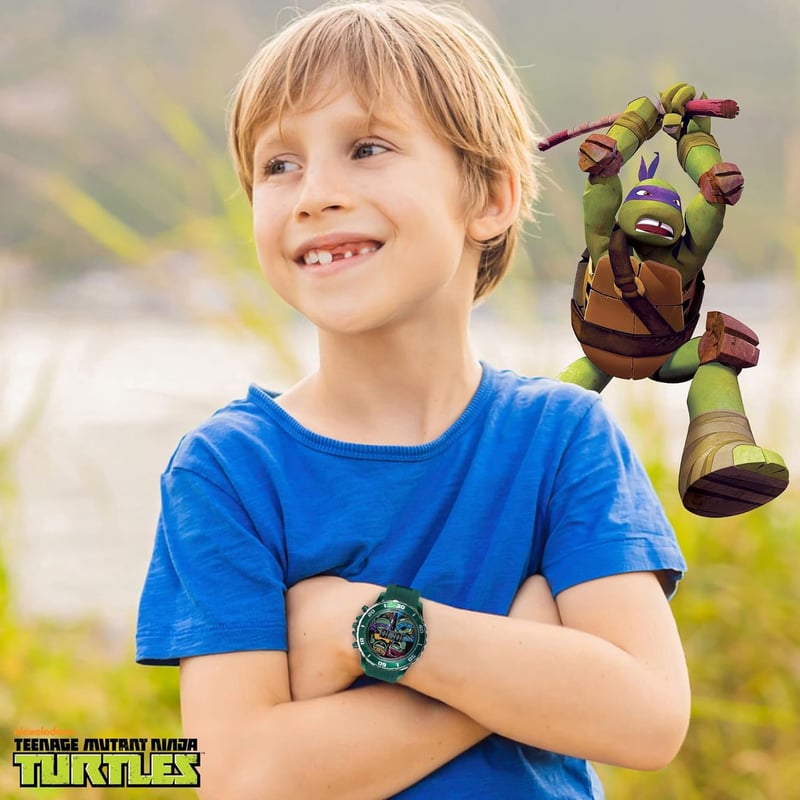 Ninja Turtles Kids' Digital Watch for Boys