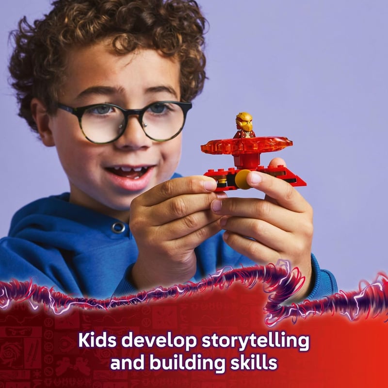 LEGO NINJAGO Kai's Dragon Spinner Building Toy with 2 Minifigures