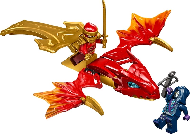 LEGO NINJAGO Kai's Rising Dragon Strike Battle Playset for Kids