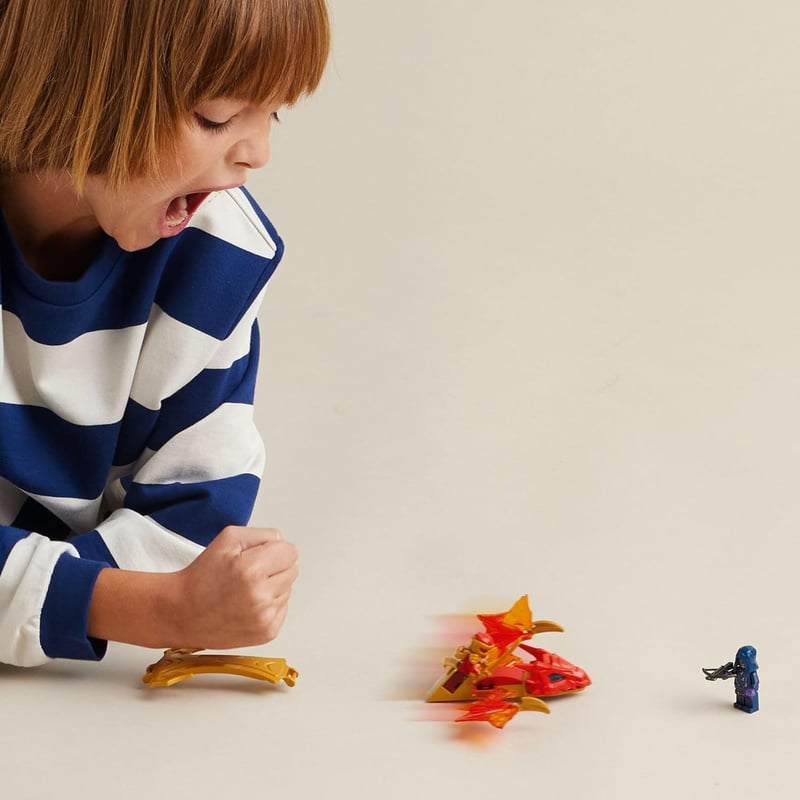 LEGO NINJAGO Kai's Rising Dragon Strike Battle Playset for Kids