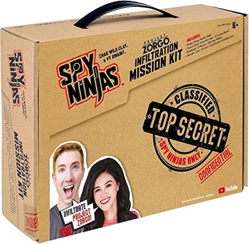 Spy Ninjas Infiltration Mission Kit by Vy Qwaint & Chad Wild Clay