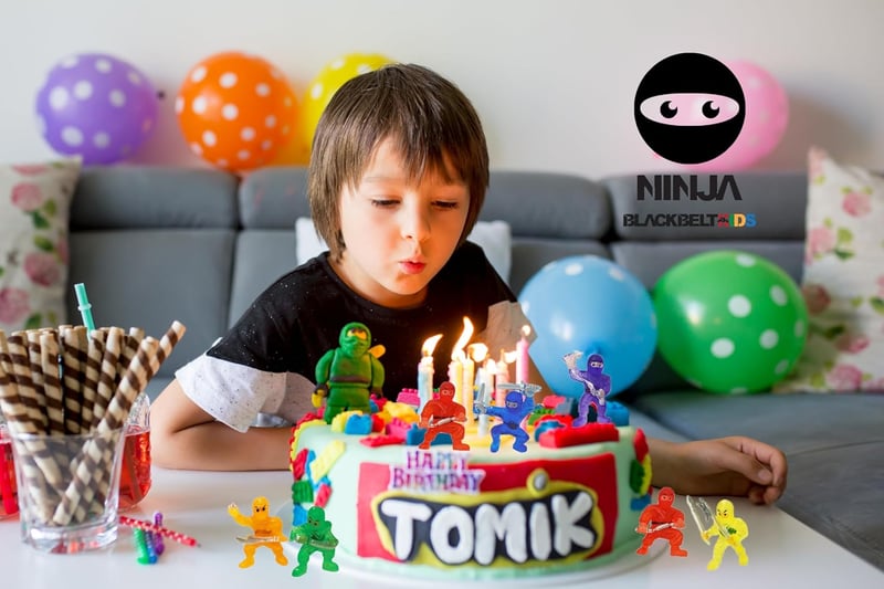 Easter Ninja Action Figures - 36 Mini Plastic Toys for Goody Bags