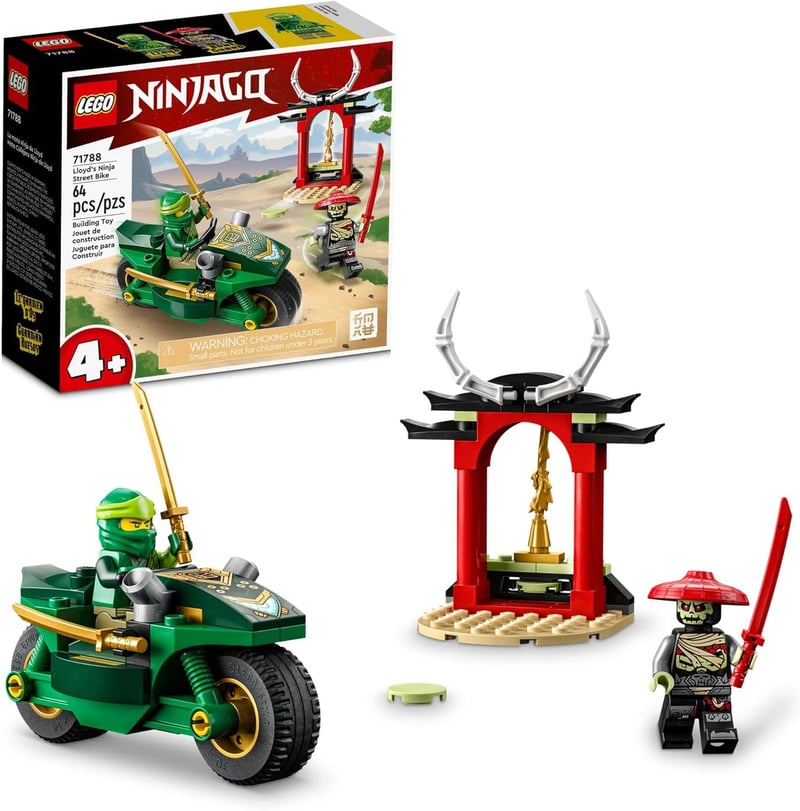 LEGO NINJAGO Lloyd's Ninja Motorcycle Building Kit for Kids