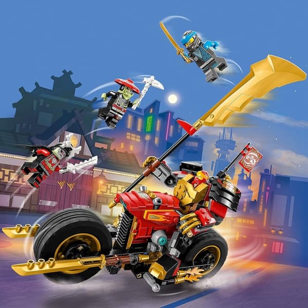 LEGO NINJAGO Kai's Mech Rider EVO Toy with 2 Minifigures