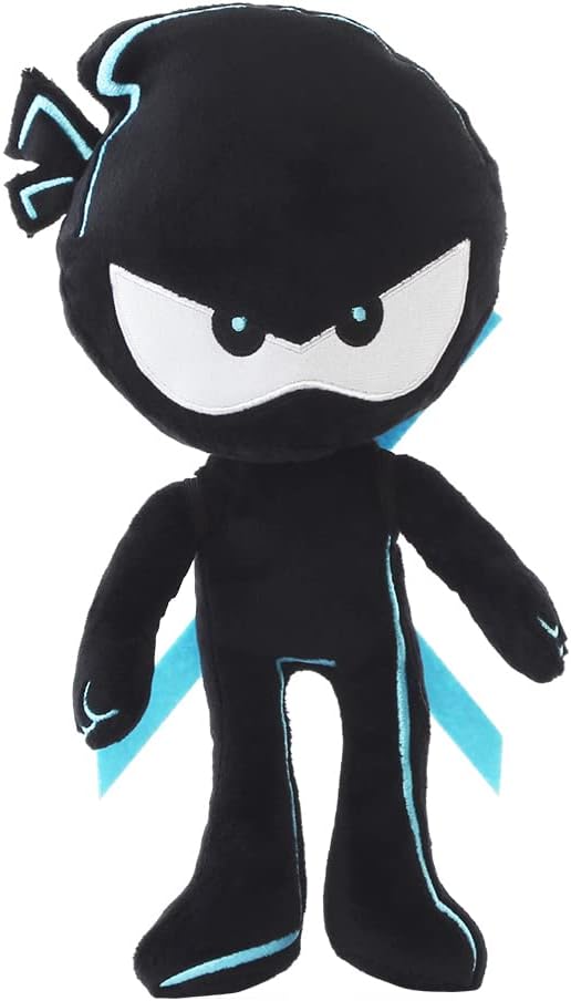 Ninja Kidz TV Bryton Plush Toy Figure with Removable Katana
