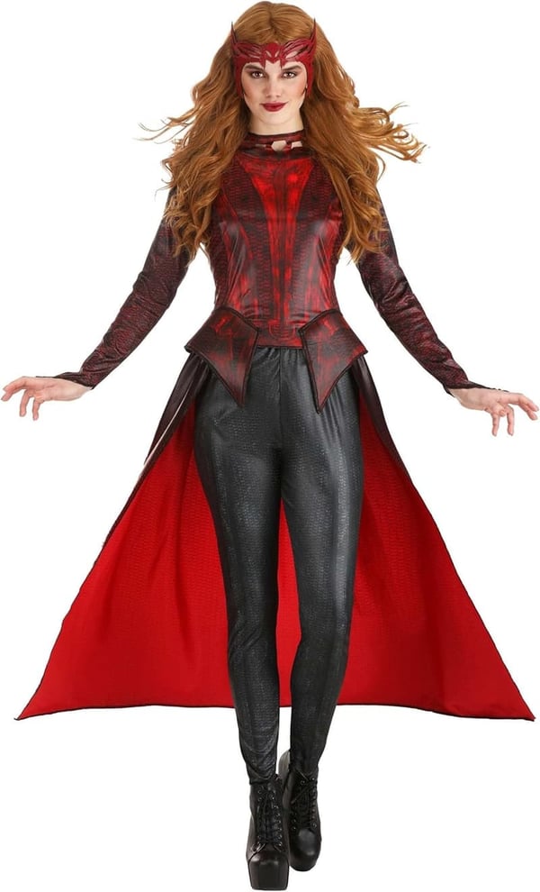 Scarlet Witch Adult Costume - Officially Licensed Halloween Outfit