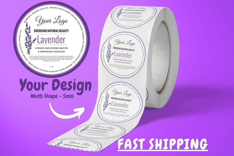 Custom Circle Sticker Labels - Premium 1.5