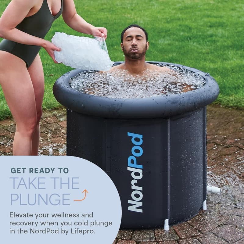 Portable Ice Bath Tub for Athletes - XL Recovery Plunge