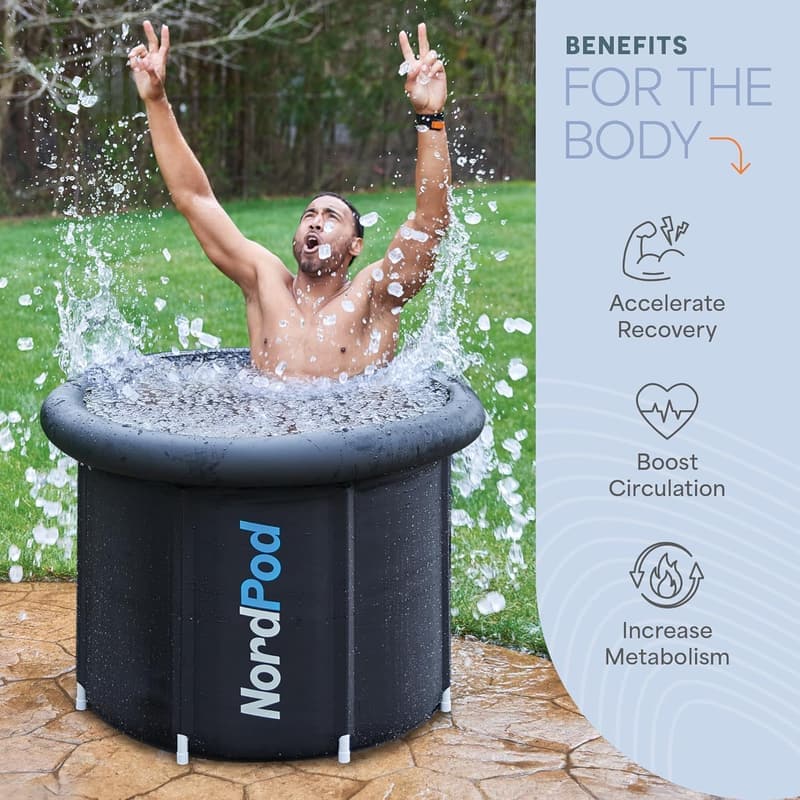 Portable Ice Bath Tub for Athletes - XL Recovery Plunge