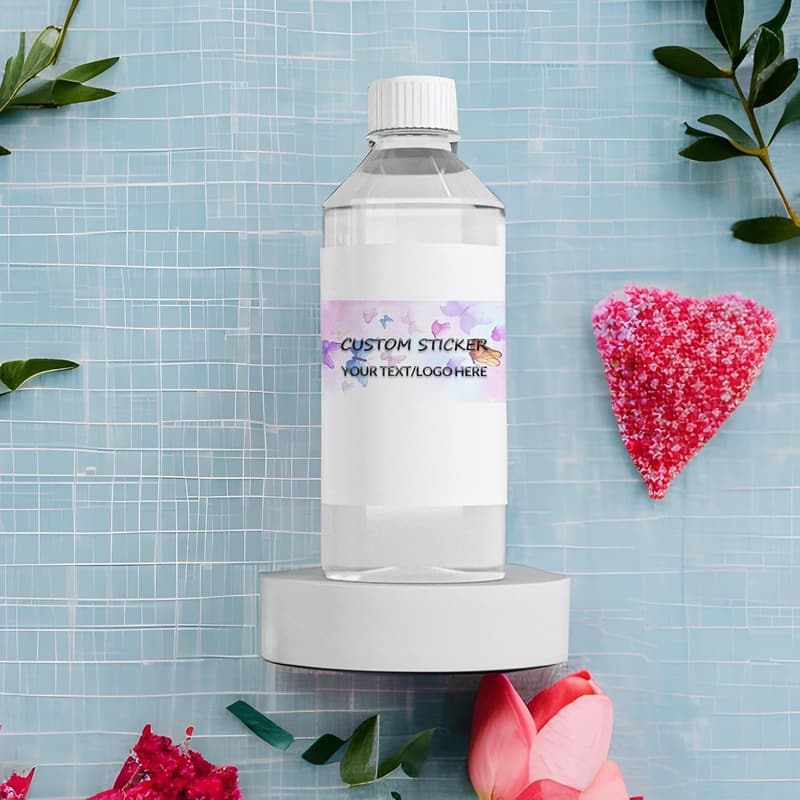 Custom Waterproof Water Bottle Labels for Weddings & Events
