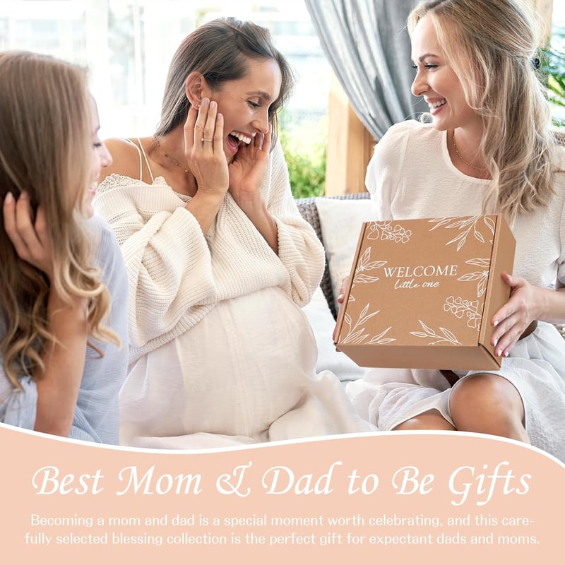 Pregnancy Gifts for New Moms - 9pcs Baby Shower Set