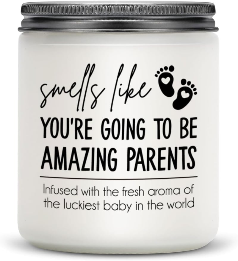 Unique Gender Reveal Scented Candle for Expecting Parents