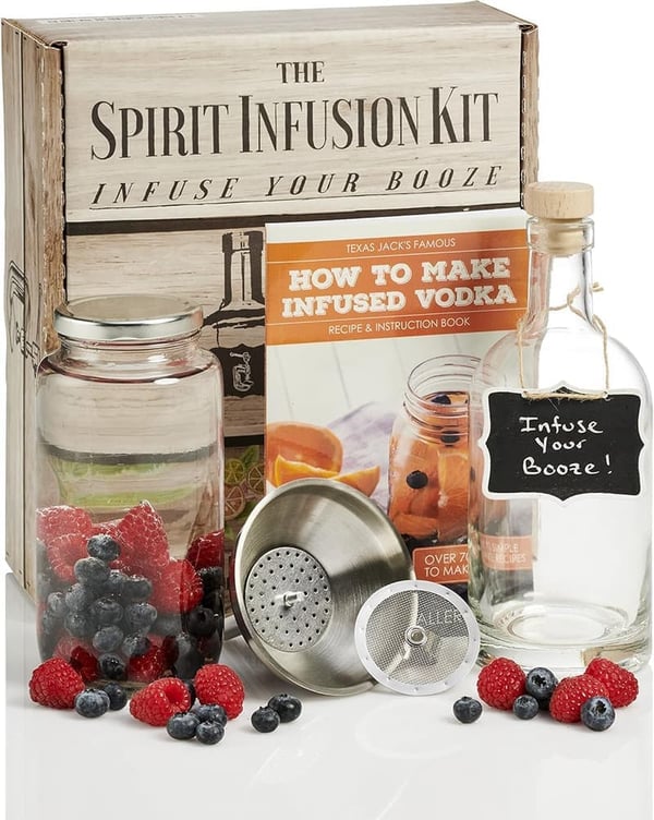 Alcohol Infusion Kit - Create 70+ Flavored Vodkas