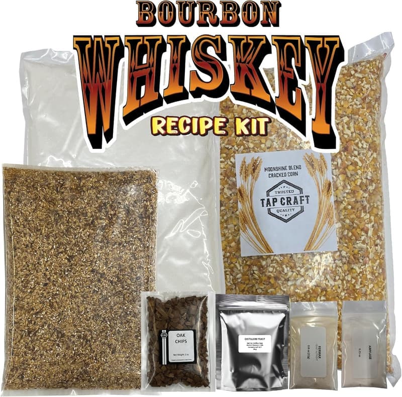 Home Bourbon Making Kit - Perfect Gift for Whiskey Lovers