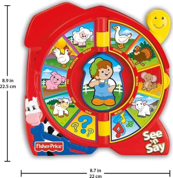 Fisher-Price Little People See ‘n Say Learning Toy for Toddlers