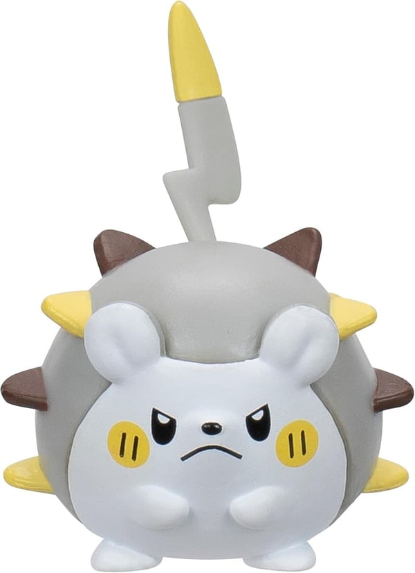 Pokemon Battle Figures Set - Includes 2-Inch Togedemaru & Raichu, 3-Inch Electivire