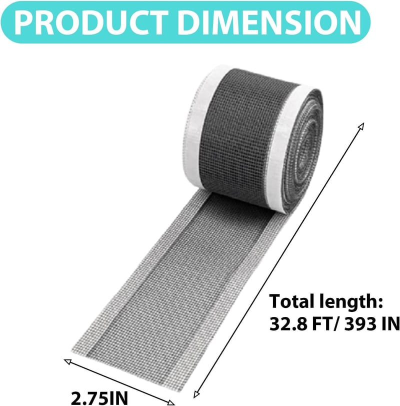 DIY Shower Drain Hair Catcher Mesh Stickers – 2 Pack