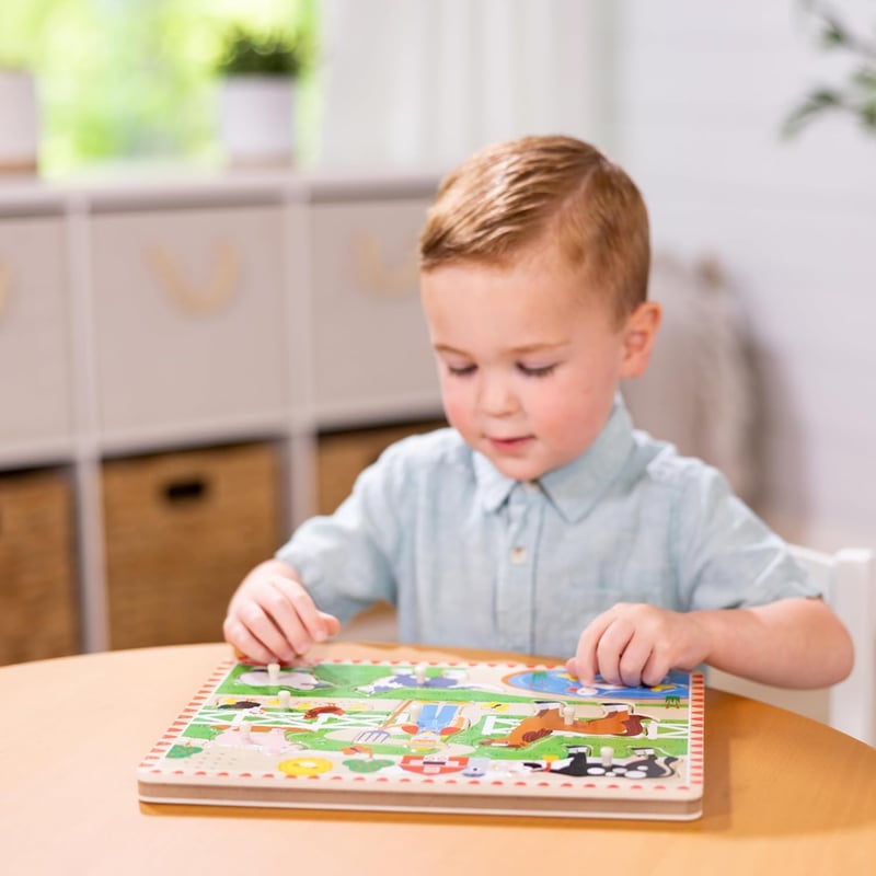Old MacDonald's Farm Sound Puzzle for Toddlers 2+