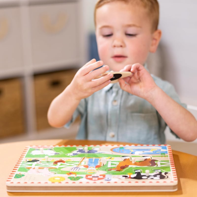 Old MacDonald's Farm Sound Puzzle for Toddlers 2+