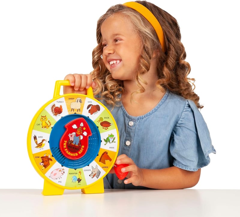 Interactive Farmer Says See 'n Say Learning Toy for Toddlers