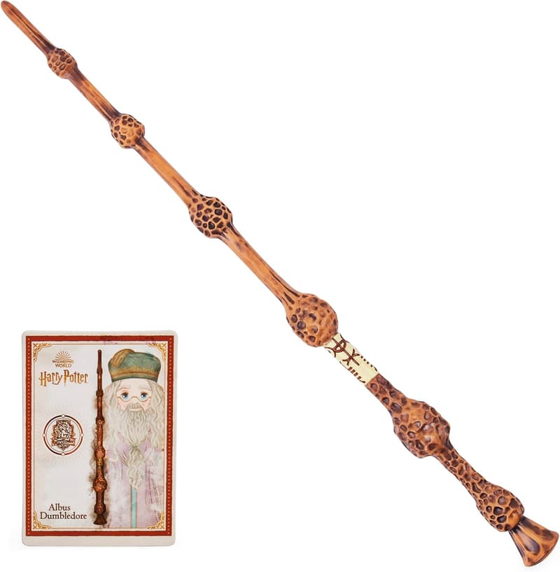 Albus Dumbledore Magic Wand with Spell Card - Kids' Toys