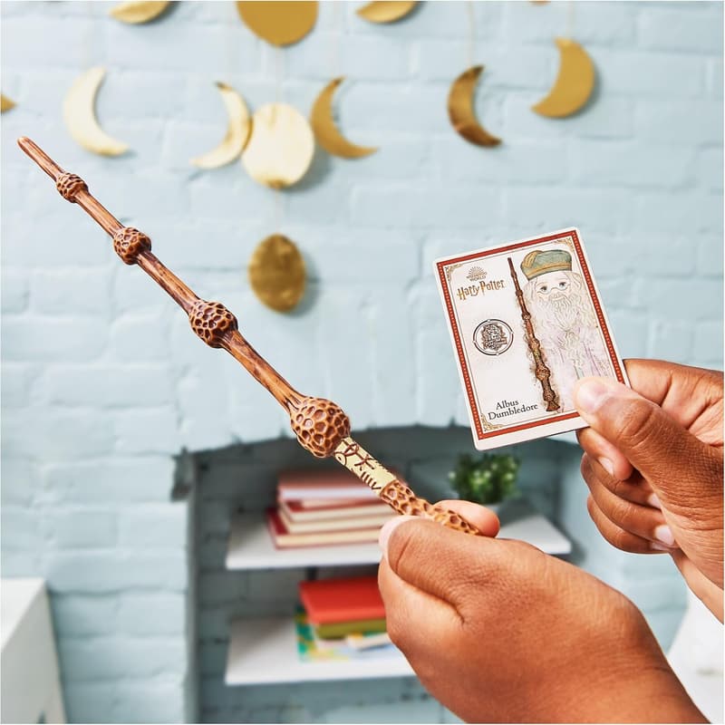 Albus Dumbledore Magic Wand with Spell Card - Kids' Toys