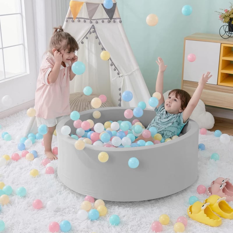 Soft Foam Ball Pit for Toddlers - 35.4