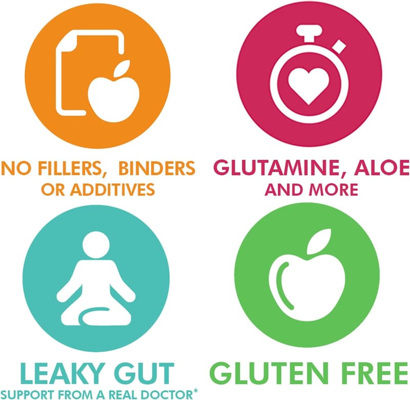 Leaky Gut Repair Supplement Powder - Glutamine & Licorice Root