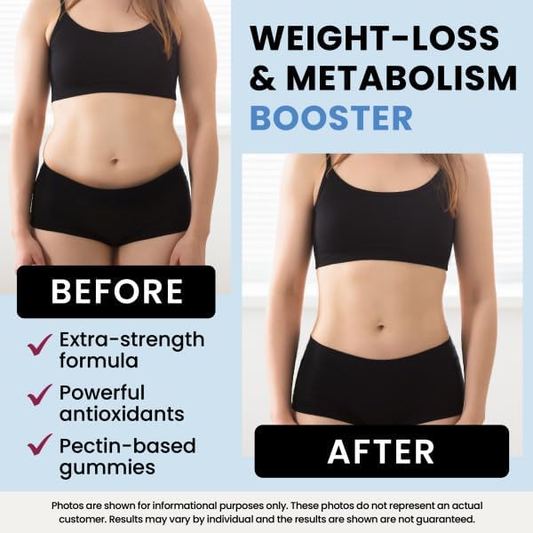 Nighttime Fat Burner Gummies for Weight Loss & Sleep Support