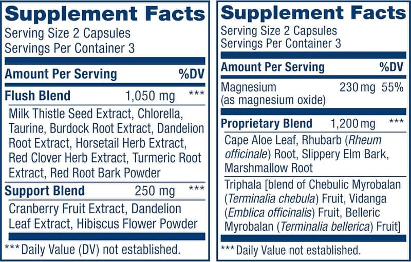 3-Day Detox Cleanse Capsules for Digestive Wellness, 12 Count