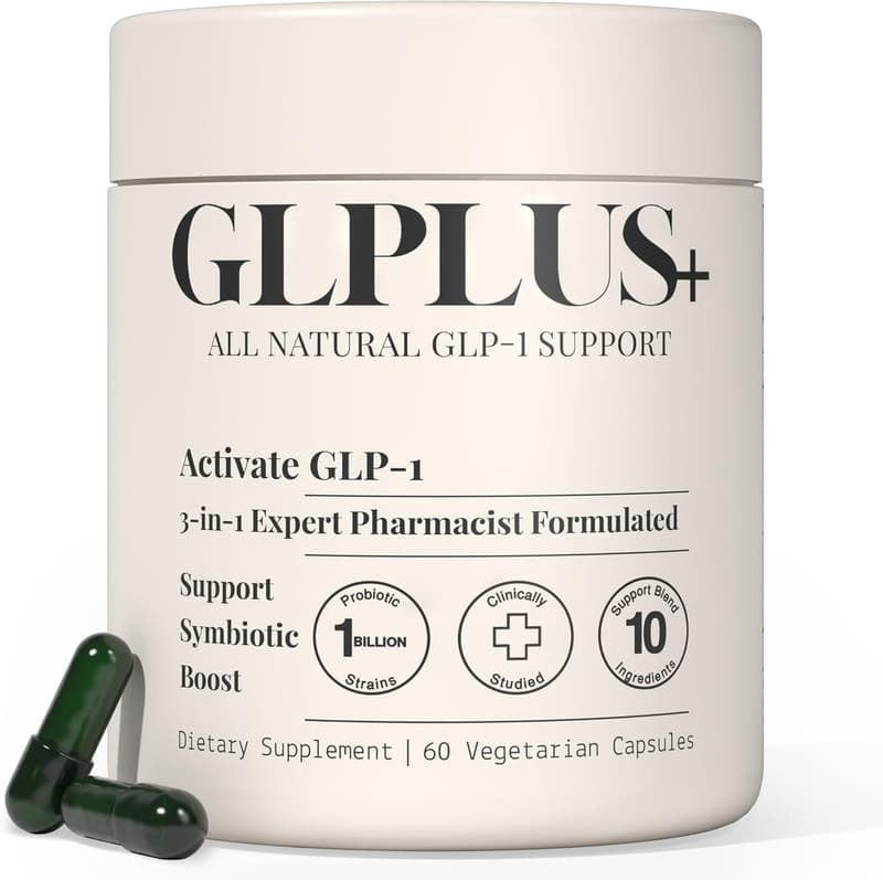 GLP-1 Supplement for Hunger & Metabolism Support (60 Capsules)