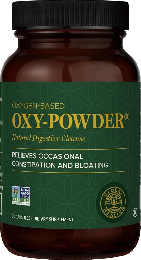 Oxy-Powder Colon Cleanse for Detox & Constipation Relief