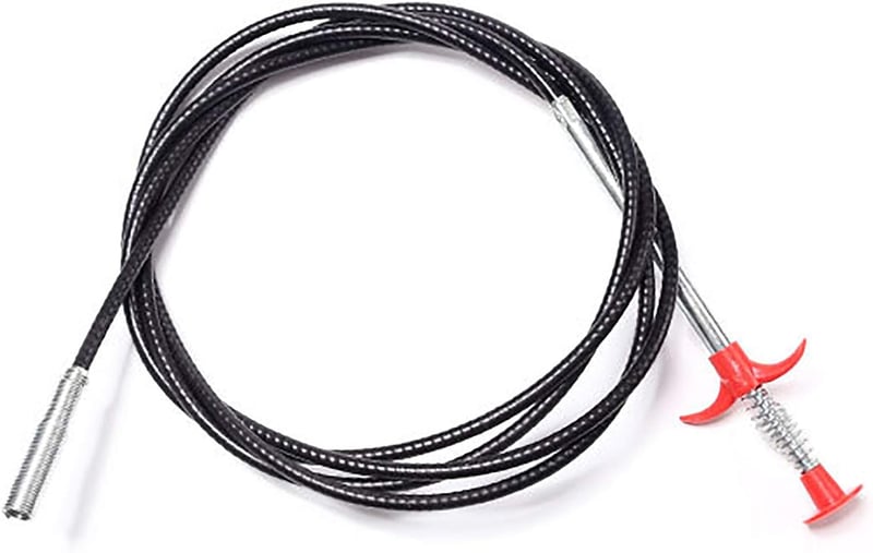 Drain Clog Remover Tool - 79-Inch Flexible Grabber for Clogged Drains