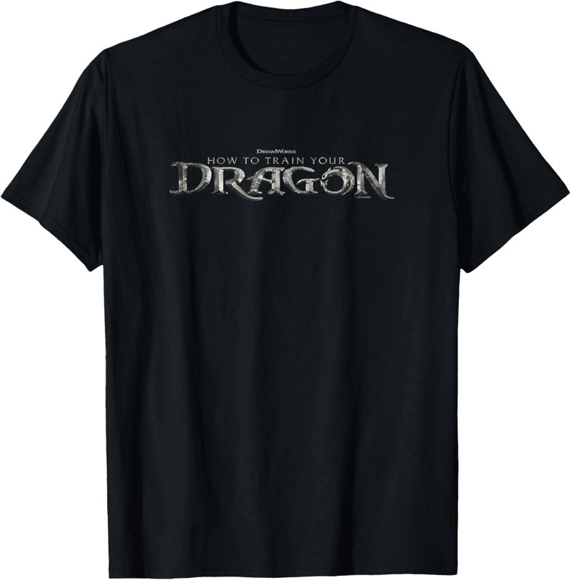 How to Train Your Dragon Movie Logo T-Shirt
