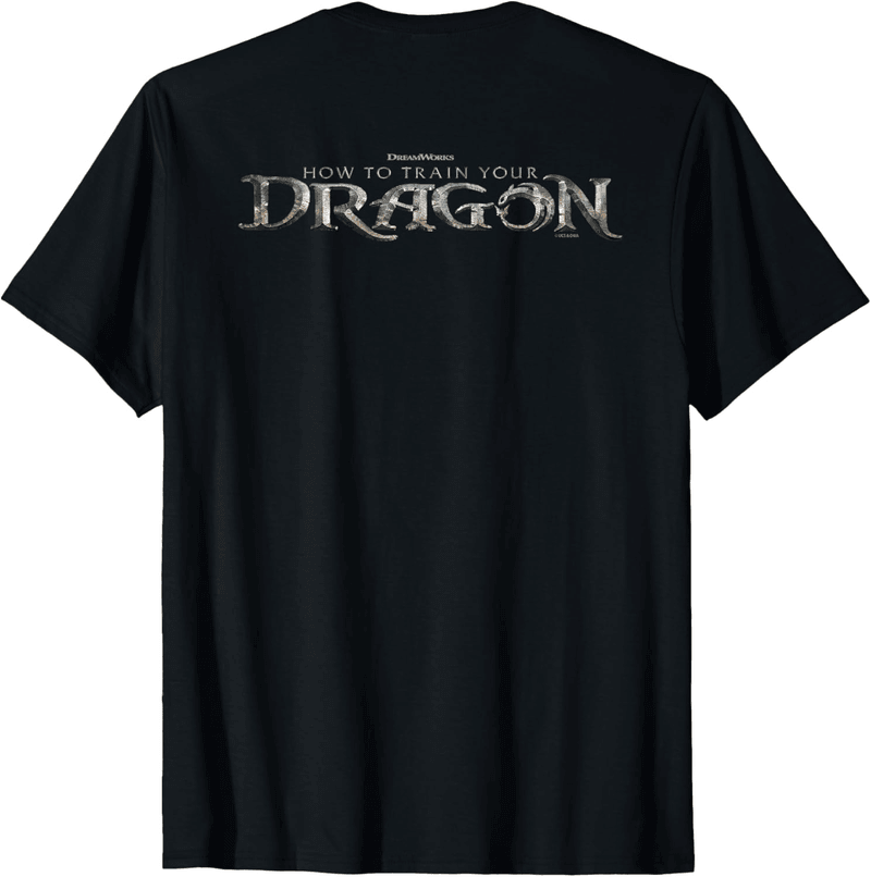 How to Train Your Dragon Dual-Sided T-Shirt for Fans