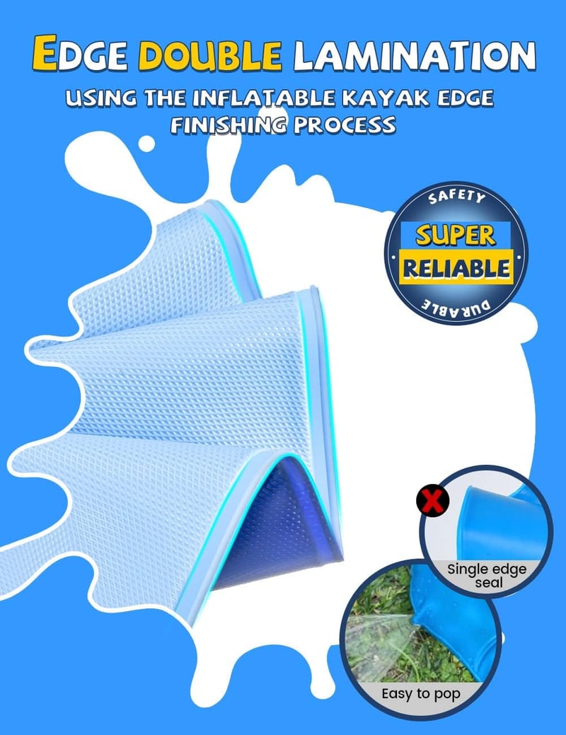 Outdoor Splash Pad Water Mat for Kids & Dogs, 59