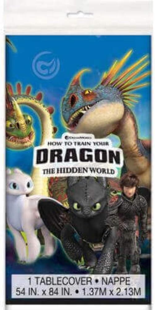How to Train Your Dragon Party Table Cover, 54