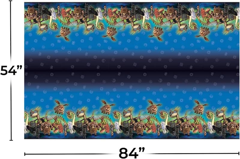 How to Train Your Dragon Party Table Cover, 54
