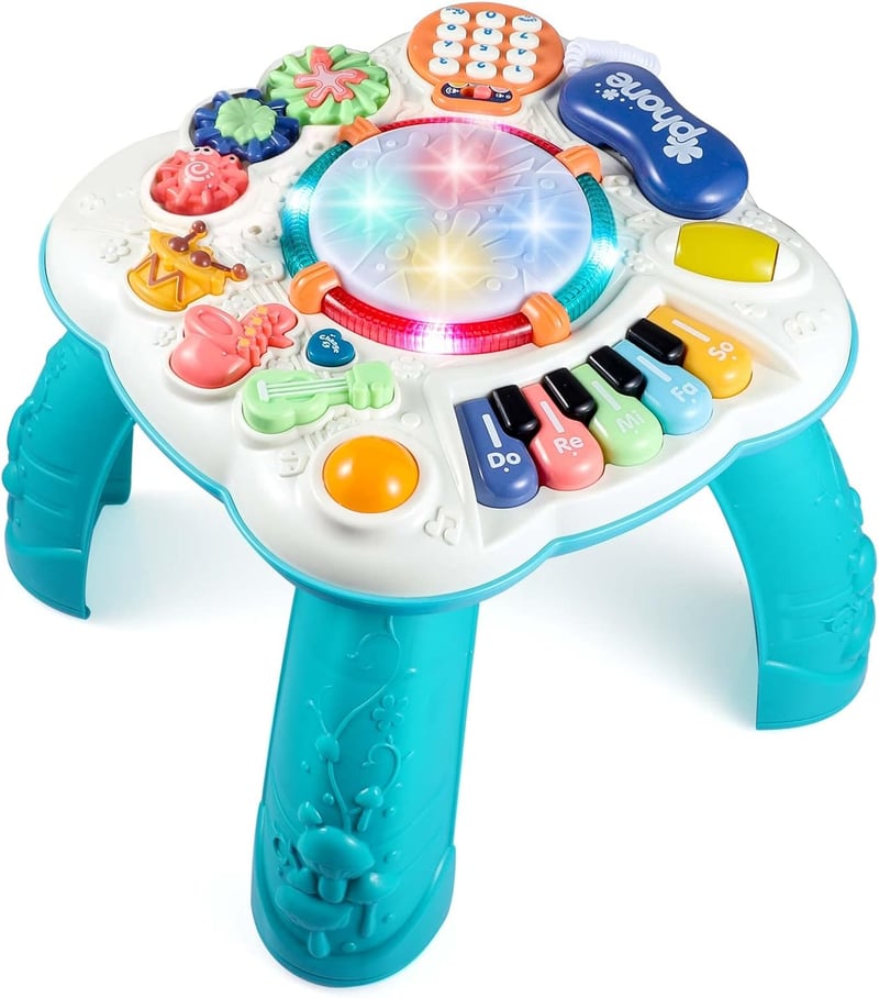 Baby Activity Center - Musical Learning Table for 6-36 Months