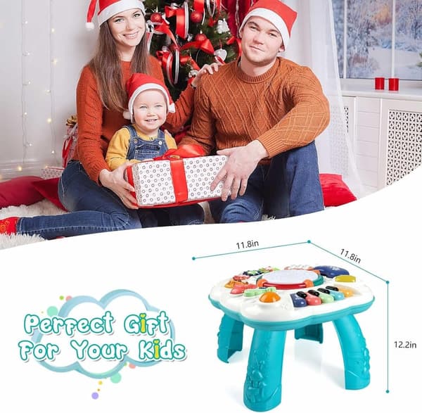 Baby Activity Center - Musical Learning Table for 6-36 Months