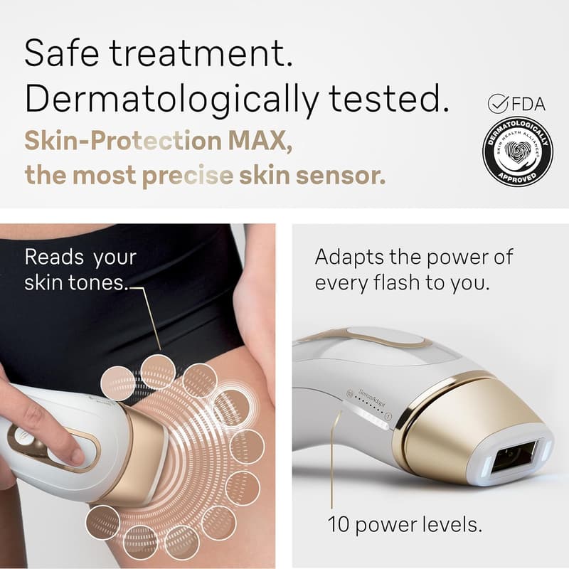 Braun Silk Expert Pro 5 IPL Hair Removal System for Body & Face